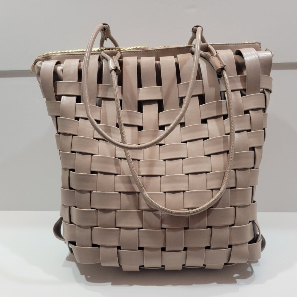 Anthropologie Lindy woven large tote bag